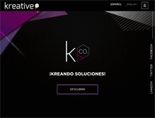 Tablet Screenshot of kreativeco.com